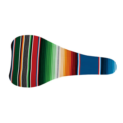 Vintage Mexican Blanket Pattern Print Bicycle Seat Cover