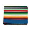 Vintage Mexican Blanket Pattern Print Bifold Wallet