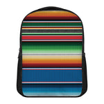 Vintage Mexican Blanket Pattern Print Casual Backpack