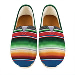 Vintage Mexican Blanket Pattern Print Casual Shoes