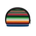 Vintage Mexican Blanket Pattern Print Coin Purse