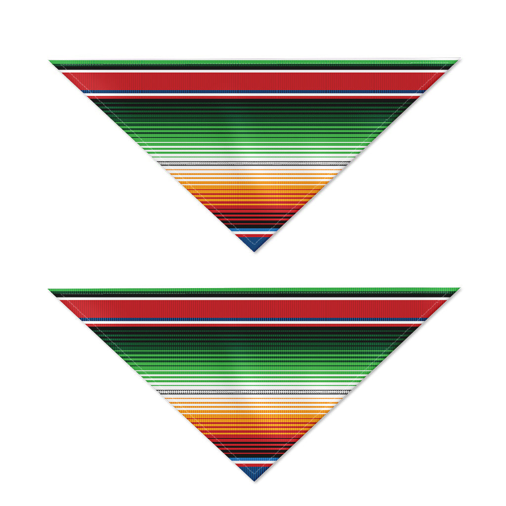 Vintage Mexican Blanket Pattern Print Dog Bandana