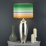 Vintage Mexican Blanket Pattern Print Drum Lamp Shade