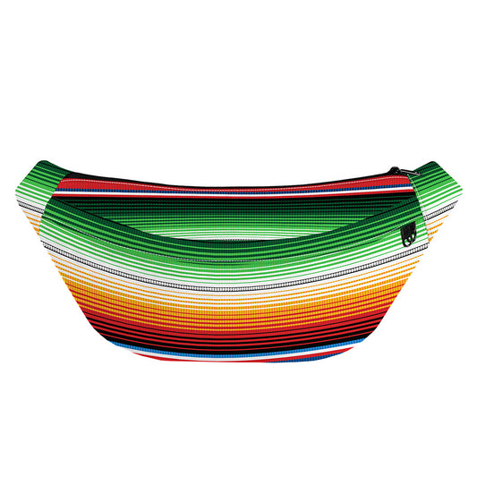 Vintage Mexican Blanket Pattern Print Fanny Pack