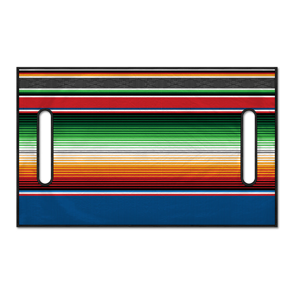 Vintage Mexican Blanket Pattern Print Golf Cart Seat Cover