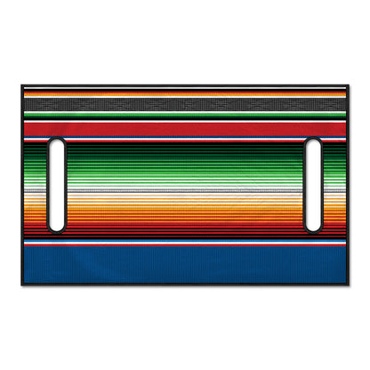 Vintage Mexican Blanket Pattern Print Golf Cart Seat Cover