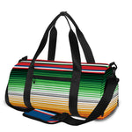 Vintage Mexican Blanket Pattern Print Gym Bag