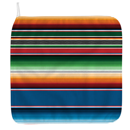 Vintage Mexican Blanket Pattern Print Hand Towel