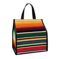Vintage Mexican Blanket Pattern Print Insulated Lunch Tote