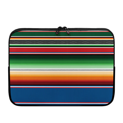 Vintage Mexican Blanket Pattern Print Laptop Sleeve