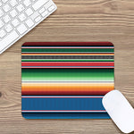 Vintage Mexican Blanket Pattern Print Mouse Pad