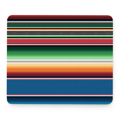 Vintage Mexican Blanket Pattern Print Mouse Pad