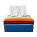Vintage Mexican Blanket Pattern Print Rectangle Tissue Box Cover