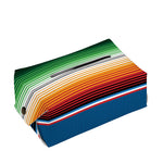 Vintage Mexican Blanket Pattern Print Rectangle Tissue Box Cover
