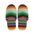 Vintage Mexican Blanket Pattern Print Slippers