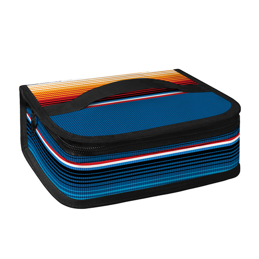 Vintage Mexican Blanket Pattern Print Small Lunch Bag