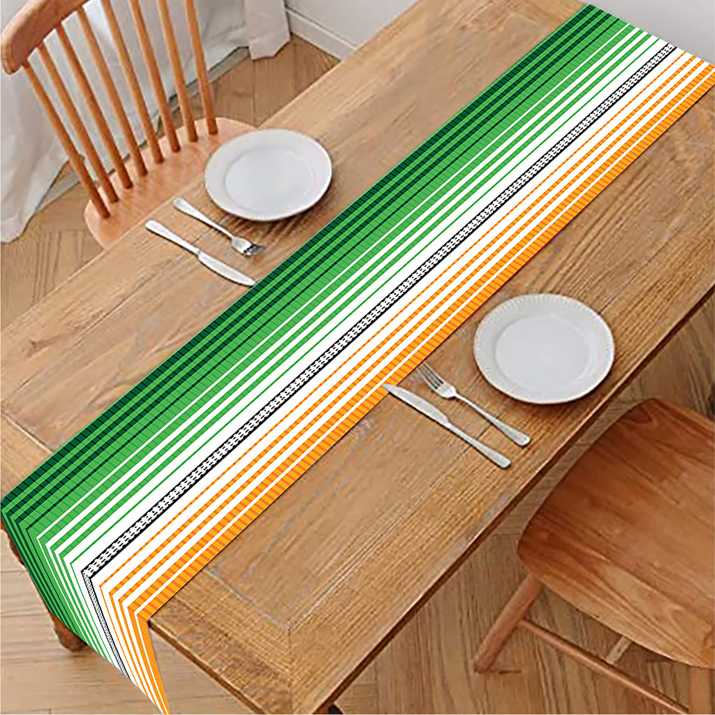 Vintage Mexican Blanket Pattern Print Table Runner