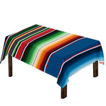 Vintage Mexican Blanket Pattern Print Tablecloth