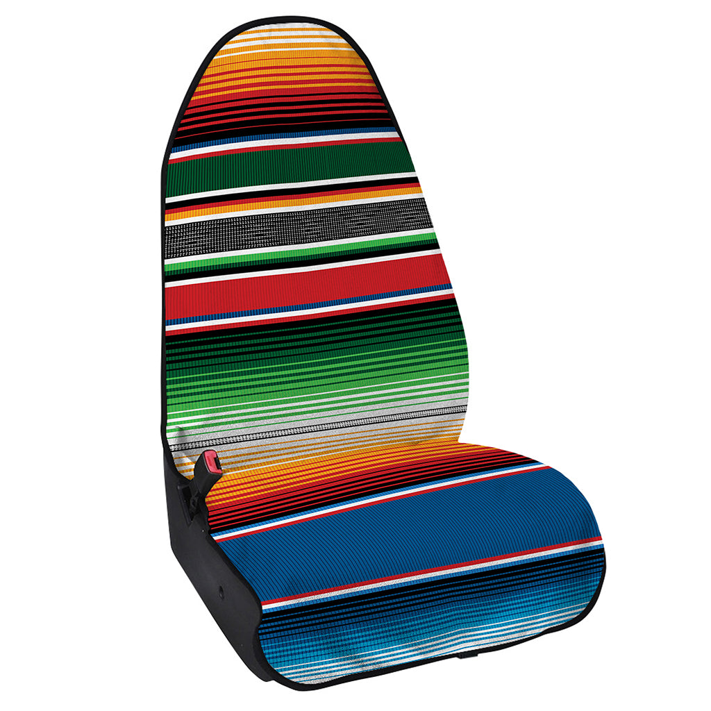 Vintage Mexican Blanket Pattern Print Waterproof Car Seat Cover