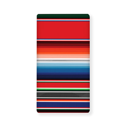 Vintage Mexican Serape Pattern Print Baby Crib Sheet