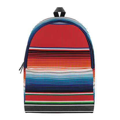 Vintage Mexican Serape Pattern Print Backpack