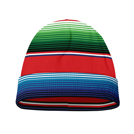 Vintage Mexican Serape Pattern Print Beanie