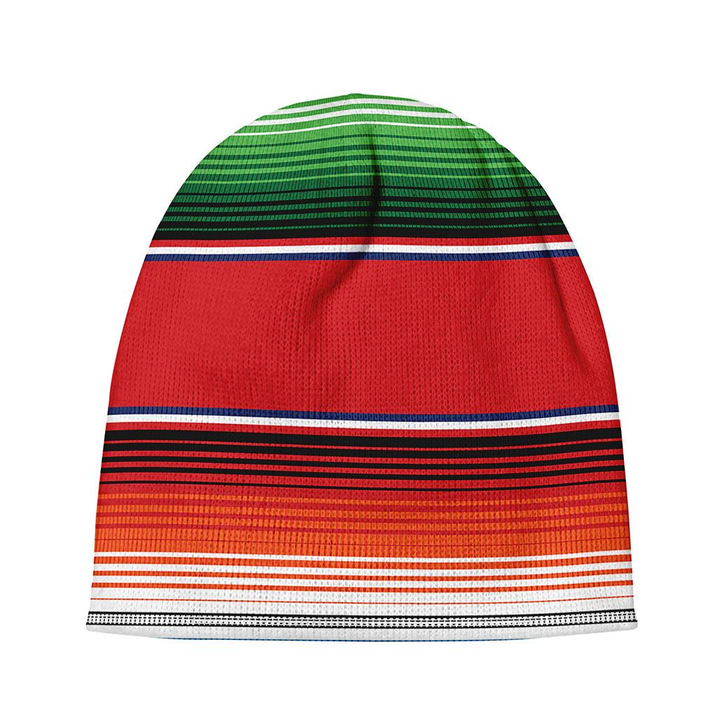 Vintage Mexican Serape Pattern Print Beanie