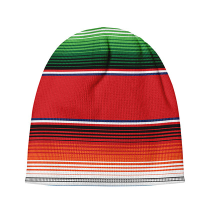 Vintage Mexican Serape Pattern Print Beanie