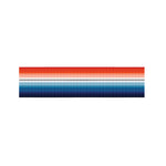 Vintage Mexican Serape Pattern Print Bed Runner