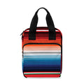Vintage Mexican Serape Pattern Print Bible Tote Bag