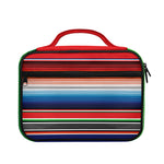 Vintage Mexican Serape Pattern Print Briefcase Bible Bag