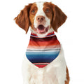 Vintage Mexican Serape Pattern Print Dog Bandana