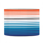 Vintage Mexican Serape Pattern Print Drum Lamp Shade