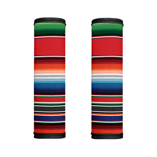 Vintage Mexican Serape Pattern Print Handle Covers