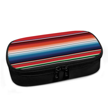 Vintage Mexican Serape Pattern Print Insulin Cooler Travel Case