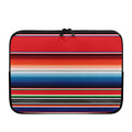 Vintage Mexican Serape Pattern Print Laptop Sleeve