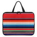 Vintage Mexican Serape Pattern Print Laptop Sleeve With Handle