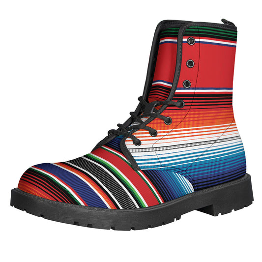 Vintage Mexican Serape Pattern Print Backpack