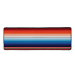 Vintage Mexican Serape Pattern Print Long Kitchen Mat