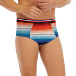 Vintage Mexican Serape Pattern Print Men's Briefs