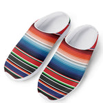 Vintage Mexican Serape Pattern Print Mesh Casual Shoes