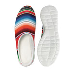 Vintage Mexican Serape Pattern Print Mesh Casual Shoes