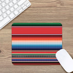 Vintage Mexican Serape Pattern Print Mouse Pad
