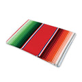 Vintage Mexican Serape Pattern Print Pet Cooling Mat Cover