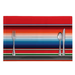 Vintage Mexican Serape Pattern Print Placemat