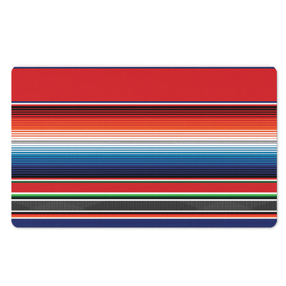 Vintage Mexican Serape Pattern Print Polyester Doormat