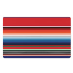 Vintage Mexican Serape Pattern Print Polyester Doormat