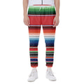 Vintage Mexican Serape Pattern Print Joggers