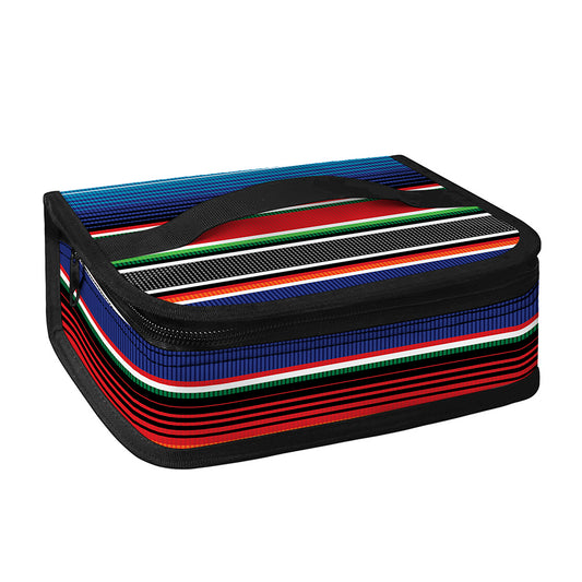 Vintage Mexican Serape Pattern Print Small Lunch Bag
