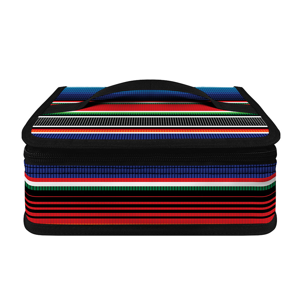 Vintage Mexican Serape Pattern Print Small Lunch Bag
